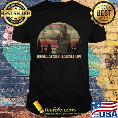 Regulators saddle up vintage retro shirt