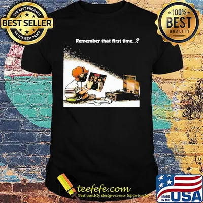 Remember that first time acdc band shirt