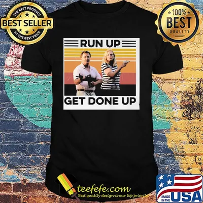 Republican Party run up get done up vintage retro shirt