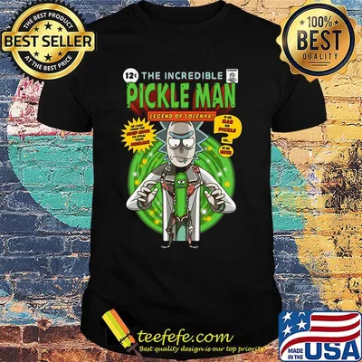 Rick 12c the incredible pickle man legend of solenya shirt
