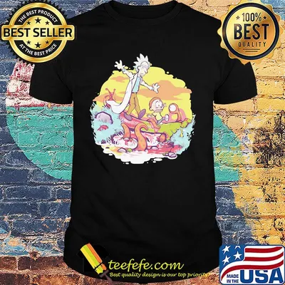 Rick and morty aliens shirt