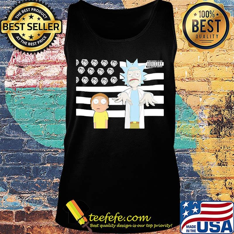 Rick and morty american flag independence day s Tank top Rick and morty american flag independence day s Tank top