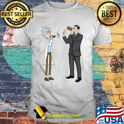 Rick and morty archer drink wine shirt