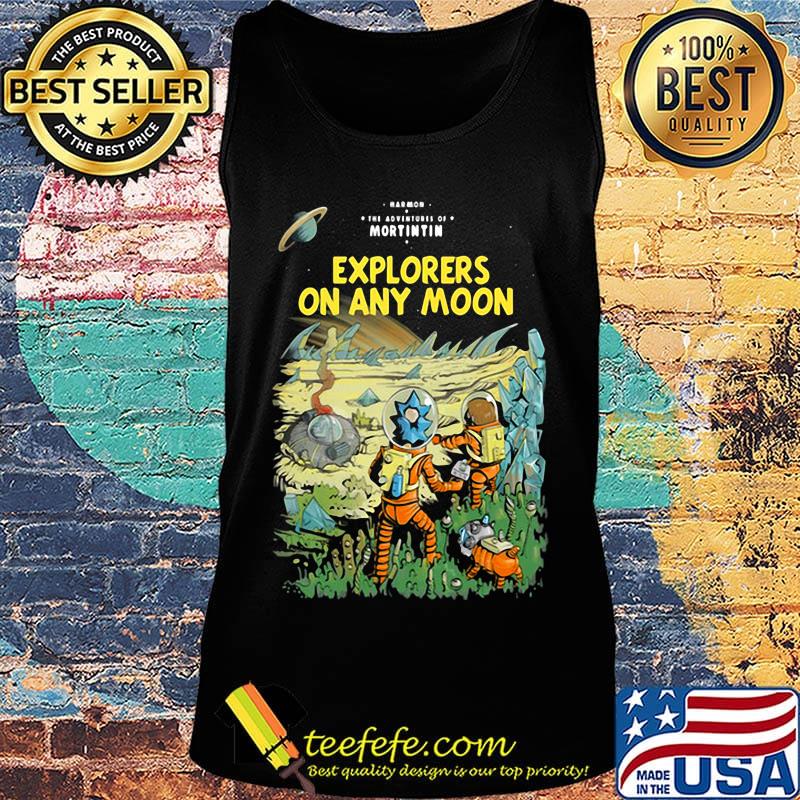 Rick and morty explorers on any moon s Tank top Rick and morty explorers on any moon s Tank top