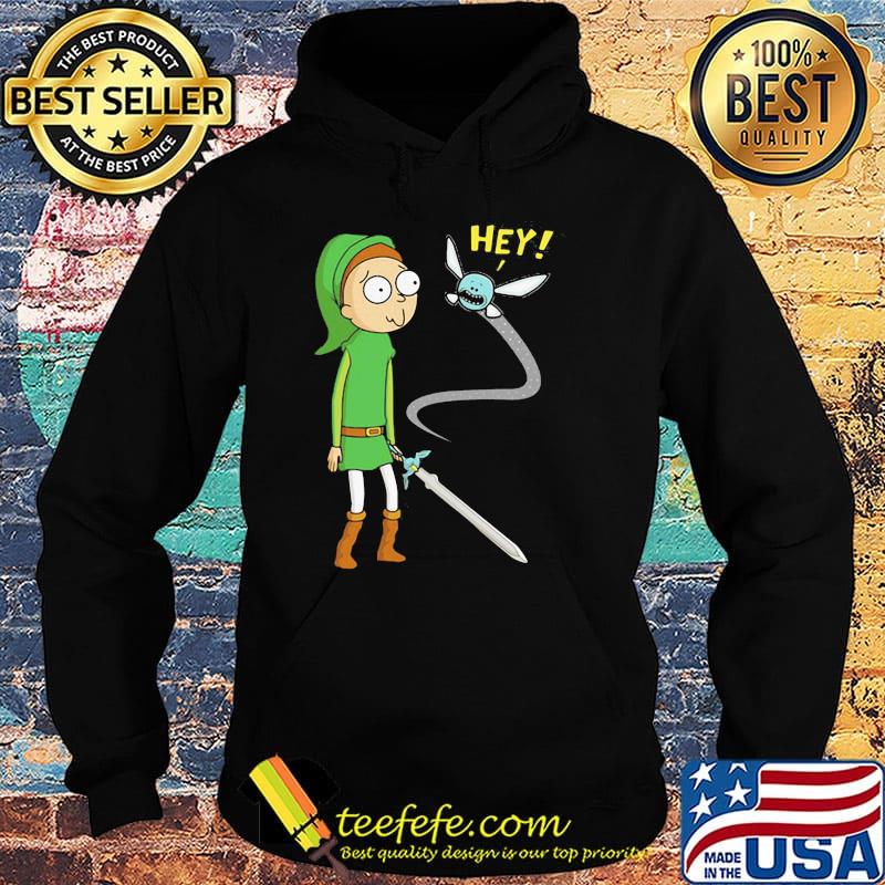 Rick and morty hold sword hey s Hoodie Rick and morty hold sword hey s Hoodie