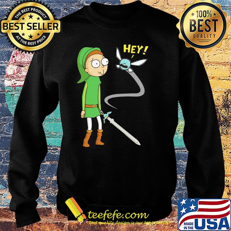 Rick and morty hold sword hey s Sweater Rick and morty hold sword hey s Sweater