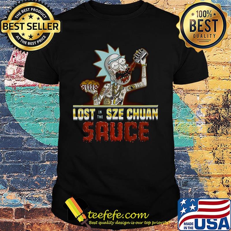 Rick and morty lost in the szechuan sauce shirt Rick and morty lost in the szechuan sauce shirt