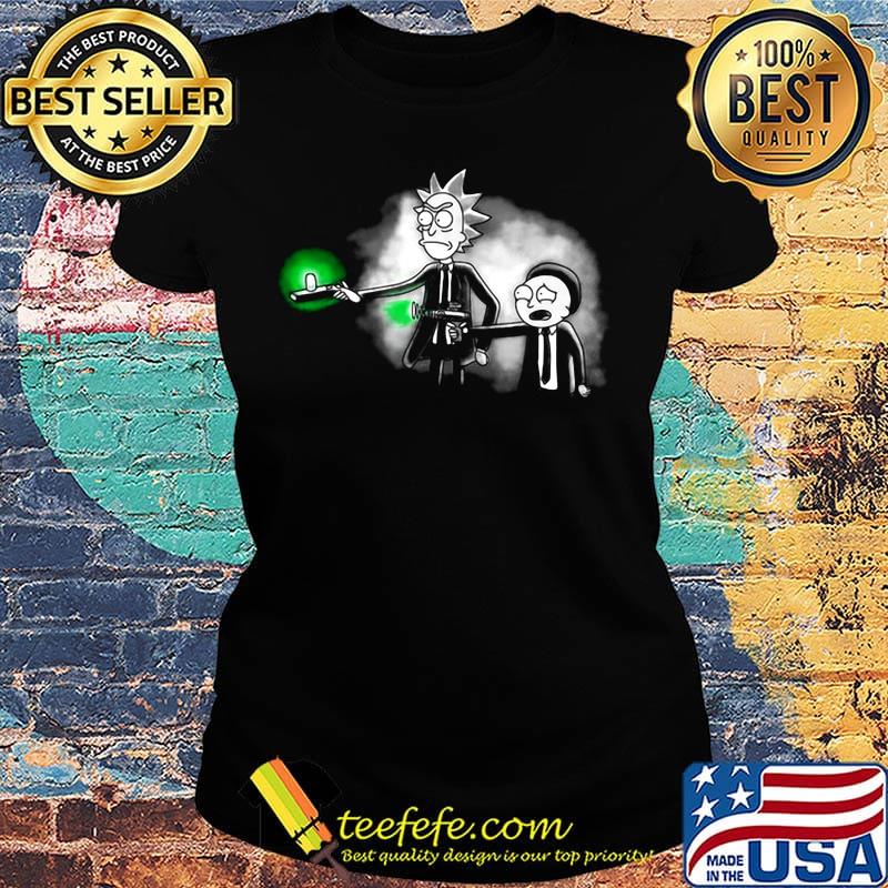 Rick and morty mib s Ladies tee Rick and morty mib s Ladies tee