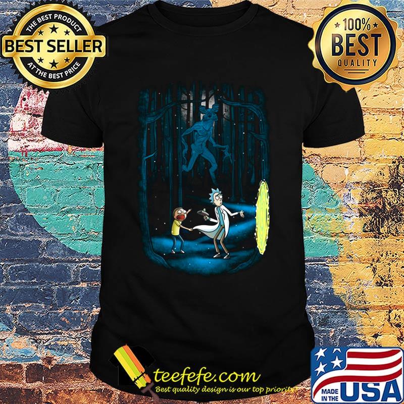 Rick and morty mountains shirt