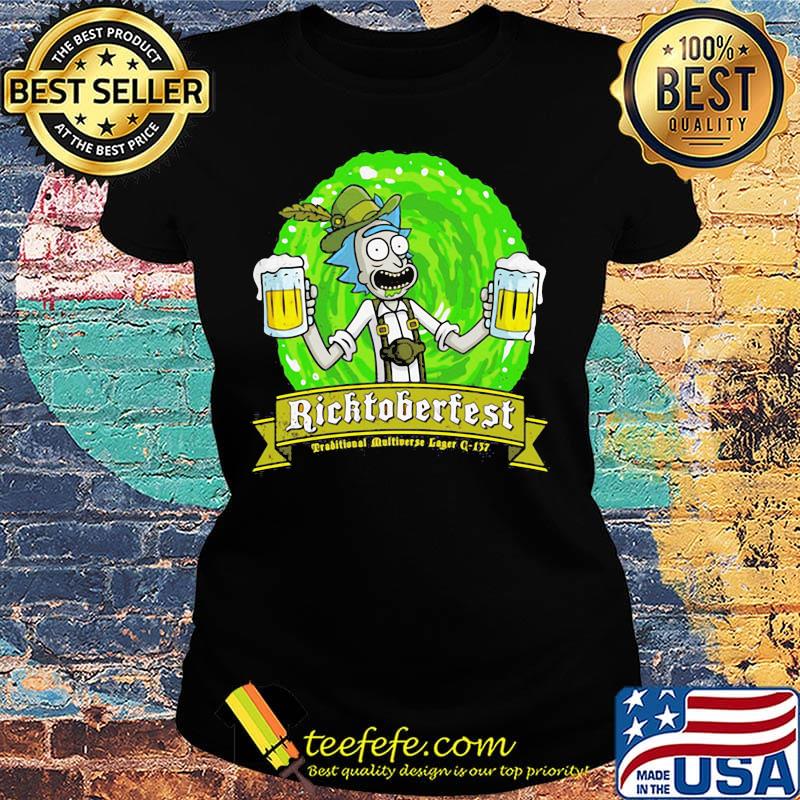 Rick and morty rocktoberfest traditional multiverse lager 157 s Ladies tee Rick and morty rocktoberfest traditional multiverse lager 157 s Ladies tee