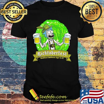 Rick and morty rocktoberfest traditional multiverse lager 157 shirt