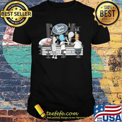 Rick and morty roger's place shirt