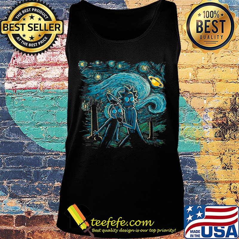 Rick and morty starry night s Tank top Rick and morty starry night s Tank top