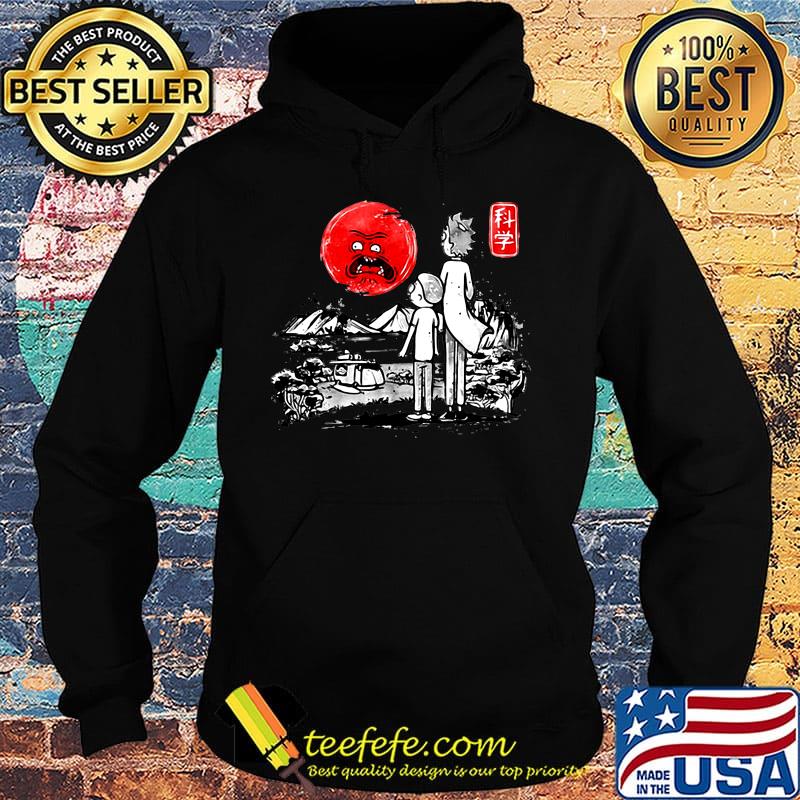 Rick and morty sunset japanese s Hoodie Rick and morty sunset japanese s Hoodie