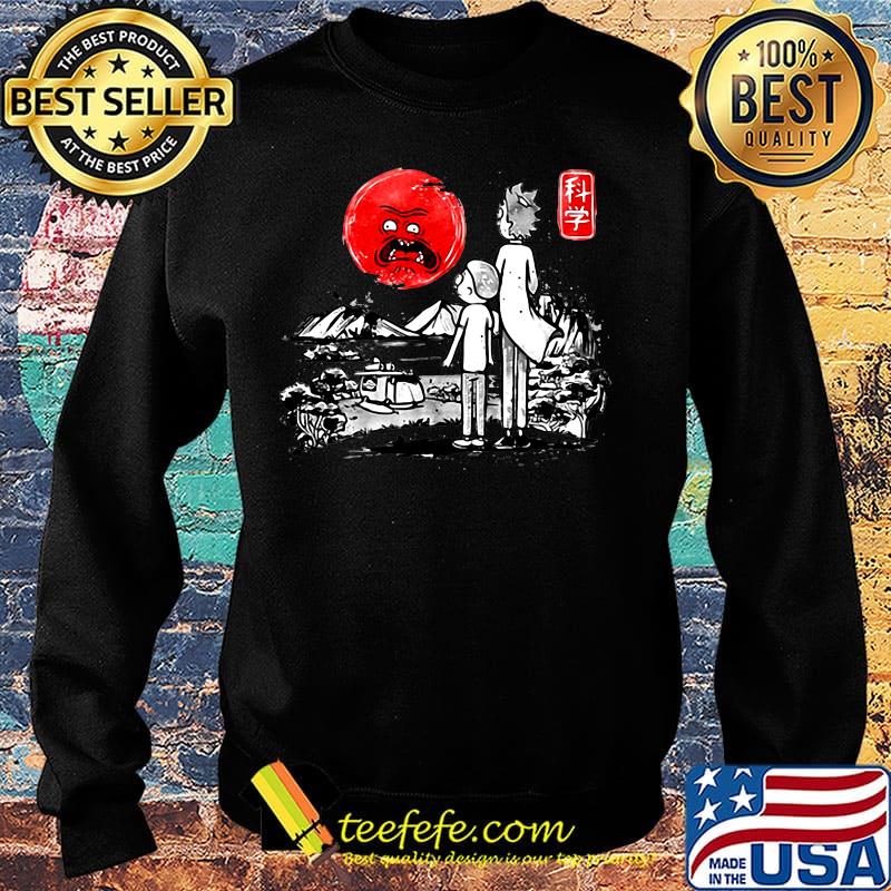 Rick and morty sunset japanese s Sweater Rick and morty sunset japanese s Sweater