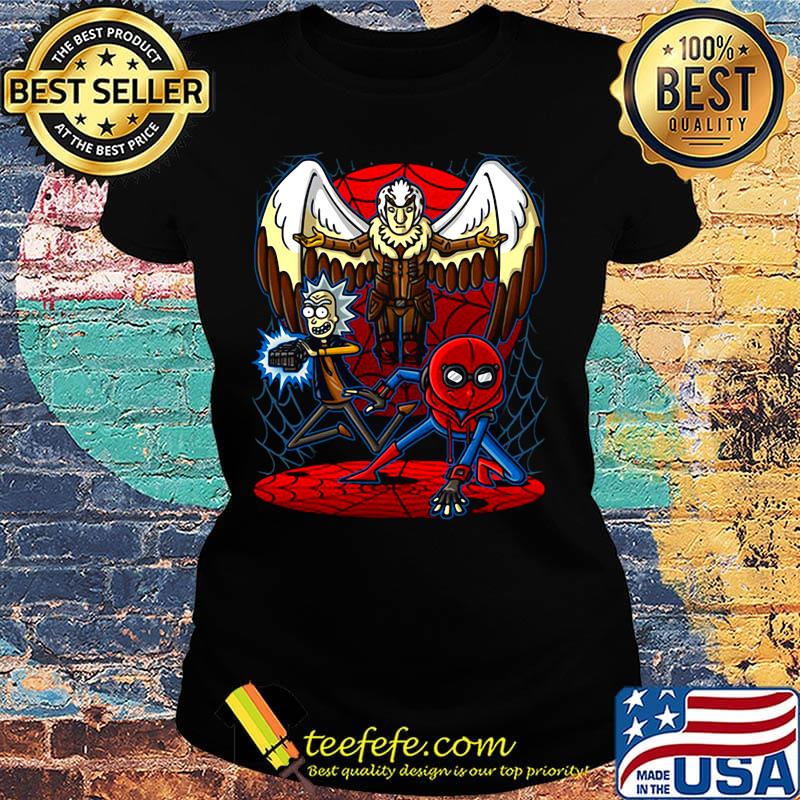 Rick and morty superhero spiderman s Ladies tee Rick and morty superhero spiderman s Ladies tee