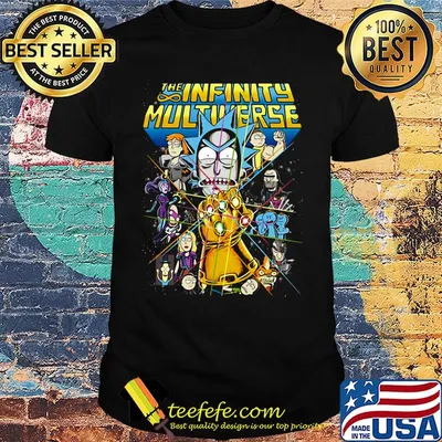 Rick and morty the infinity multiverse shirt