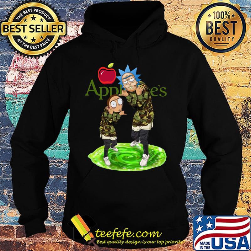 Rick and morty veteran applebee's s Hoodie Rick and morty veteran applebee's s Hoodie