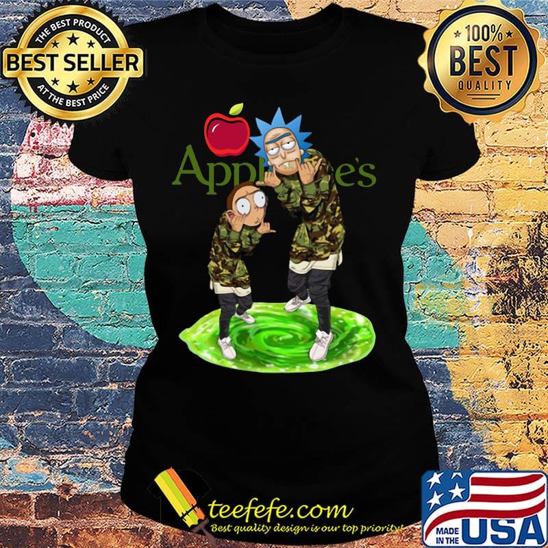 Rick and morty veteran applebee's s Ladies tee Rick and morty veteran applebee's s Ladies tee