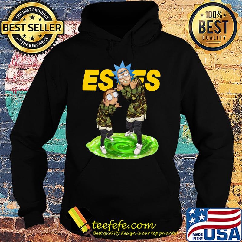 Rick and morty veteran estes logo s Hoodie Rick and morty veteran estes logo s Hoodie