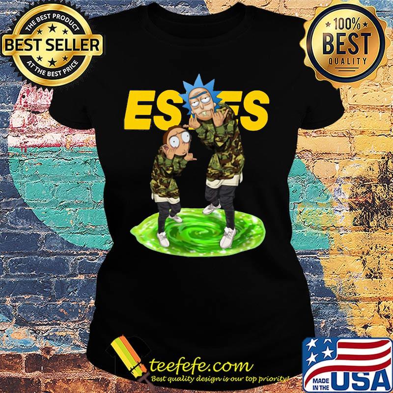Rick and morty veteran estes logo s Ladies tee Rick and morty veteran estes logo s Ladies tee