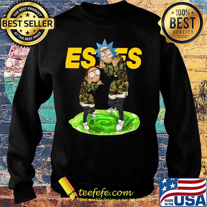 Rick and morty veteran estes logo s Sweater Rick and morty veteran estes logo s Sweater