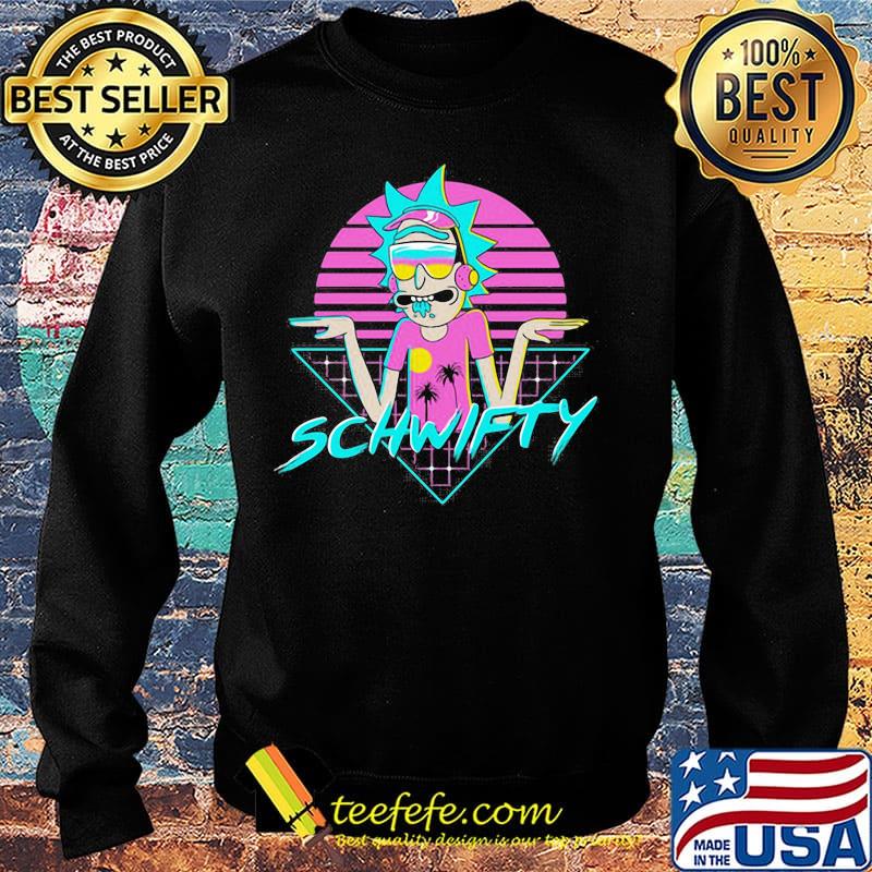 Rick dj schwifty vintage retro s Sweater Rick dj schwifty vintage retro s Sweater
