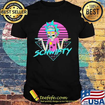 Rick dj schwifty vintage retro shirt