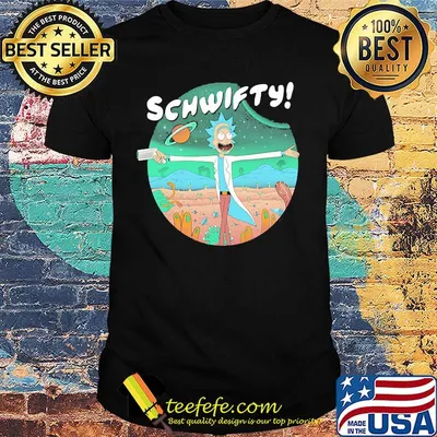 Rick schwifty alien stars shirt