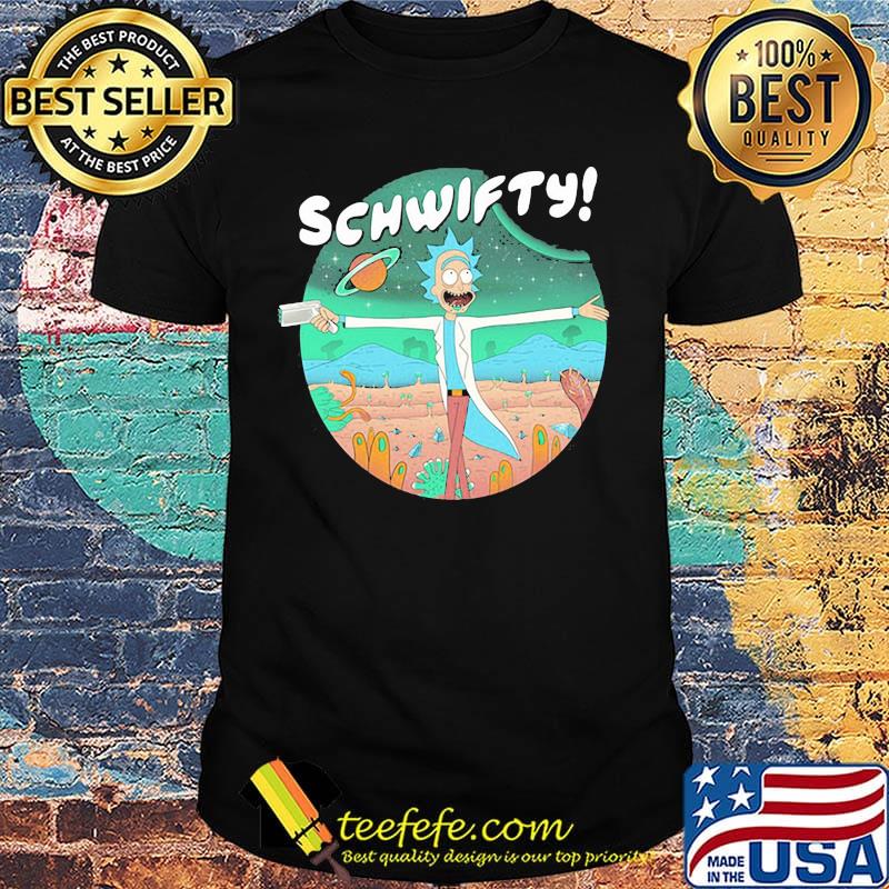 Rick schwifty alien stars shirt