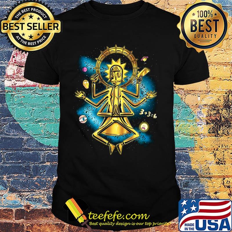 Rick science alien math shirt
