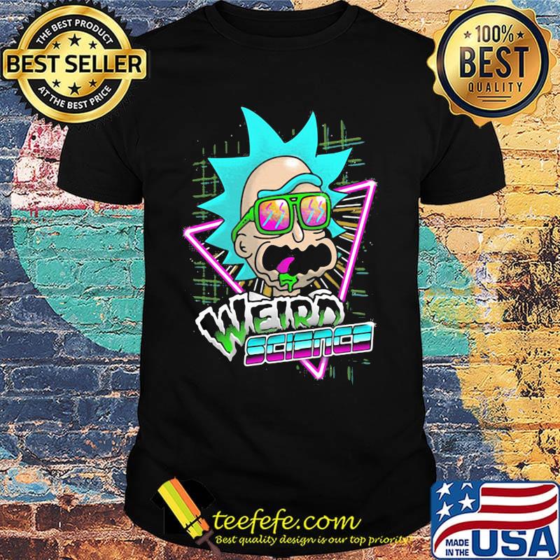 Rick weird science color shirt