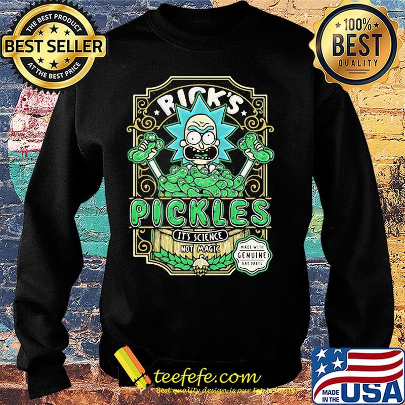 Rick’s pickles it’s science not magic s Sweater Rick’s pickles it’s science not magic s Sweater