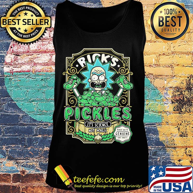 Rick’s pickles it’s science not magic s Tank top Rick’s pickles it’s science not magic s Tank top
