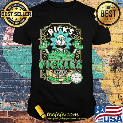 Rick’s pickles it’s science not magic shirt