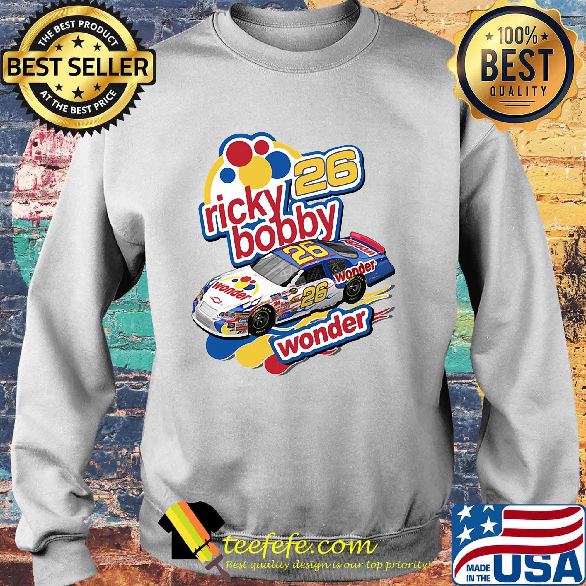 Ricky bobby 26 wonder s Sweater Ricky bobby 26 wonder s Sweater