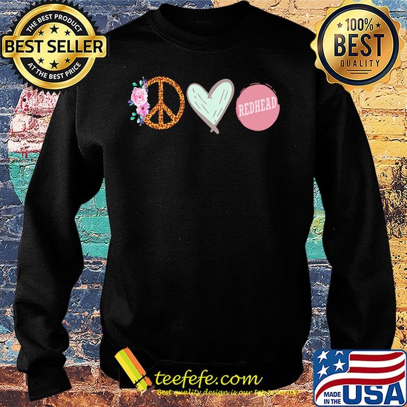 Ring Rose Heart Redhead Shirt Sweater Ring Rose Heart Redhead Shirt Sweater