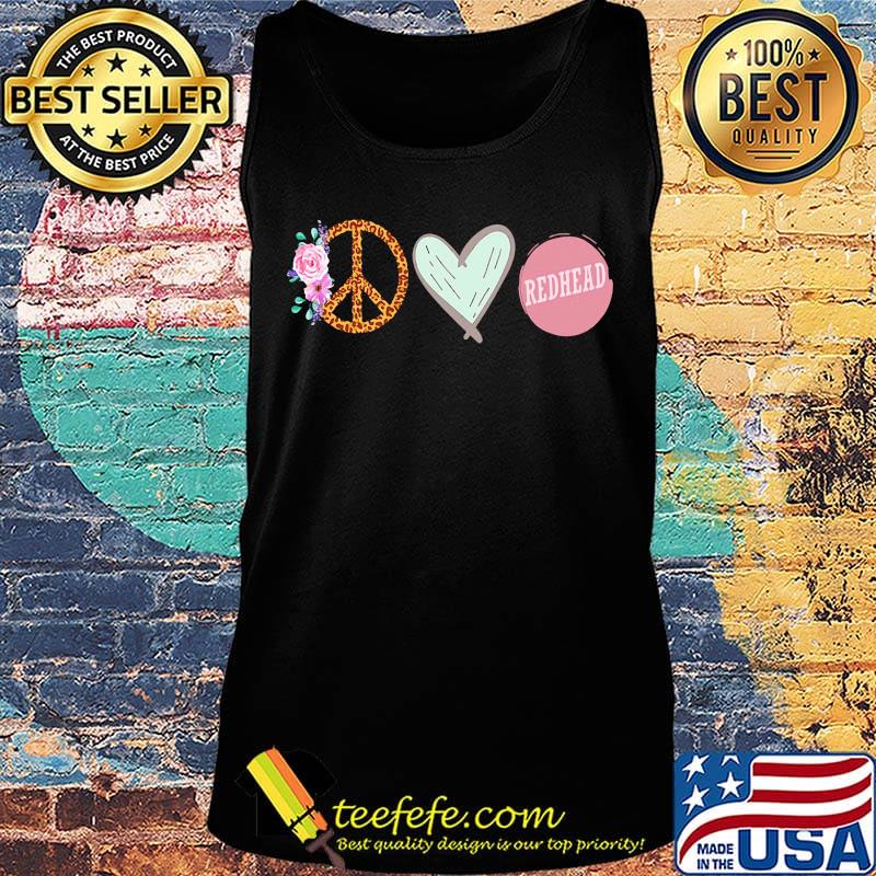Ring Rose Heart Redhead Shirt Tank top Ring Rose Heart Redhead Shirt Tank top