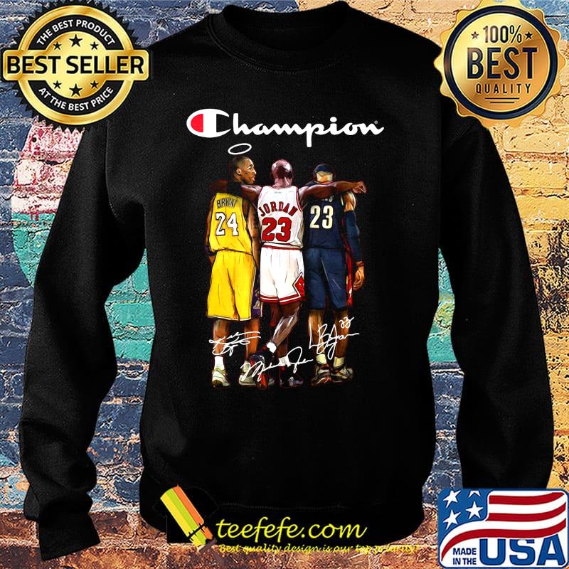Rip kobe bryant michael jordan lebron james champion basketball signatures s Sweater Rip kobe bryant michael jordan lebron james champion basketball signatures s Sweater