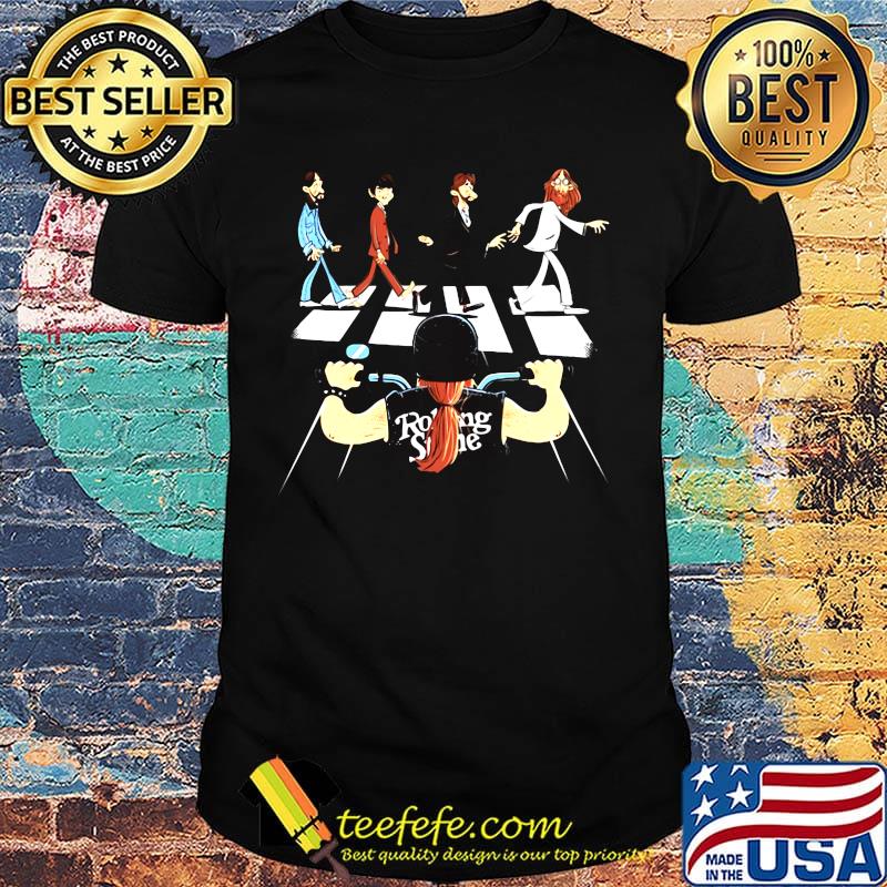 Rolling stone abbey road shirt Rolling stone abbey road shirt