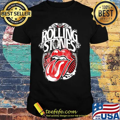 Rolling stones band logo shirt
