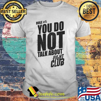 Rule you do not talk about fight club shirtrule you do not talk about fight club shirt