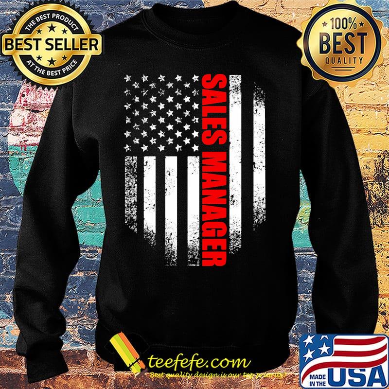 Sales manager american flag independence day s Sweater Sales manager american flag independence day s Sweater