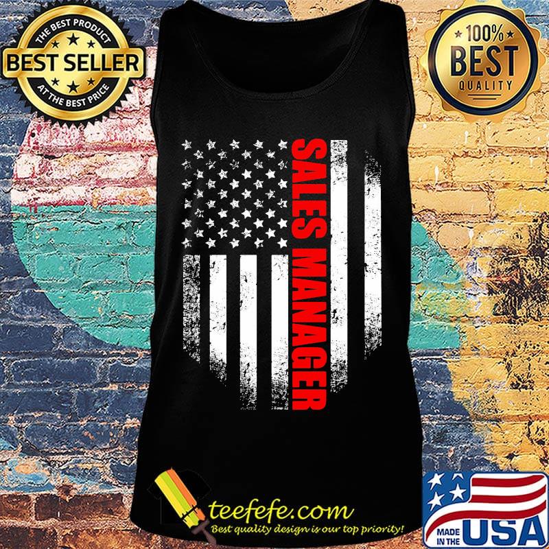 Sales manager american flag independence day s Tank top Sales manager american flag independence day s Tank top