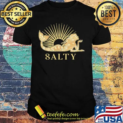 Salty Mermaid Yellow Radiate Shirt