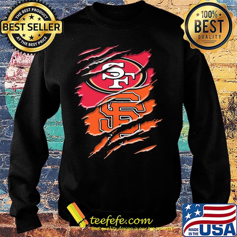 San francisco 49ers and san francisco giants logo s Sweater San francisco 49ers and san francisco giants logo s Sweater