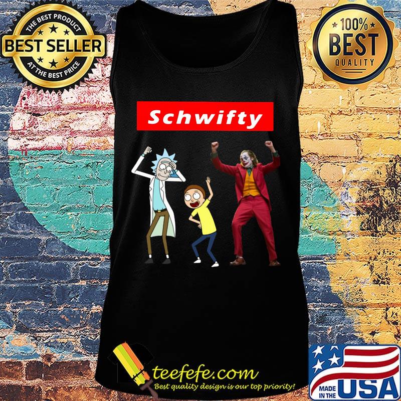 Schwifty Joker Rick and Morty jump s Tank top Schwifty Joker Rick and Morty jump s Tank top