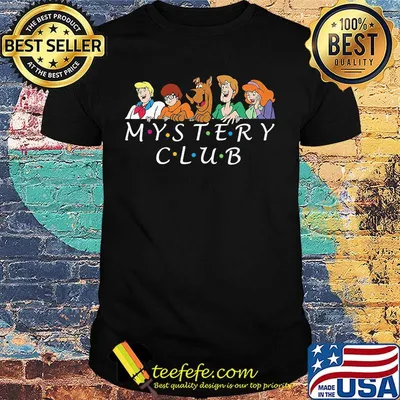 Scooby-doo cartoon mystery club shirt
