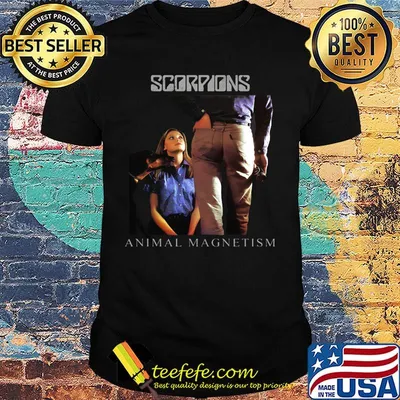 Scorpions animal magnetism 1980 shirt