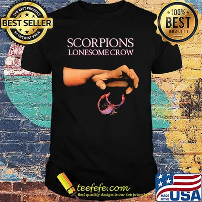 Scorpions band lonesome crow shirt
